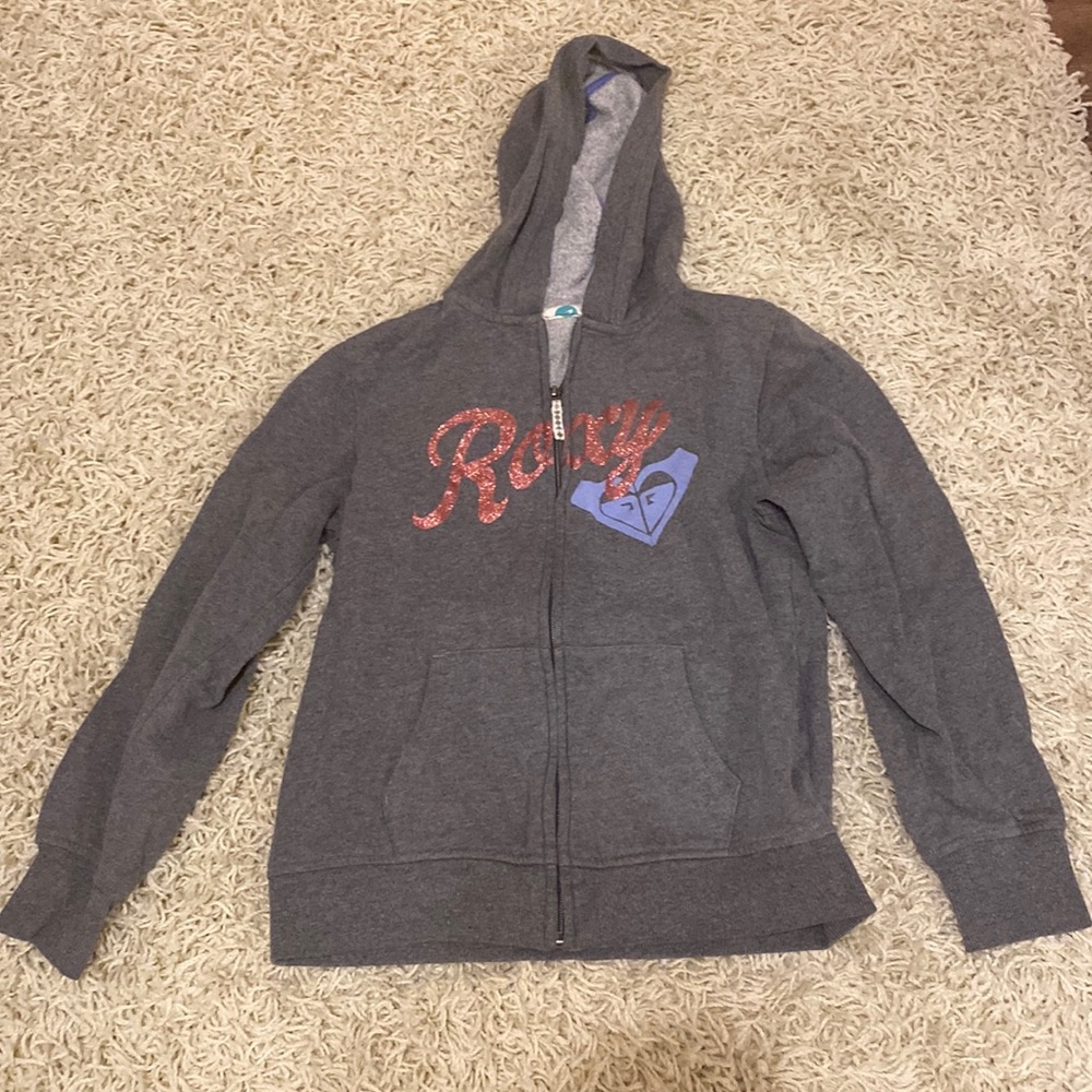 ❤️❤️Roxy Girls Sun Sand and Surf sweatshirt / hoodie - Size L excellent …